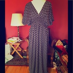 Michael Kors Summer Dress in Navy Blue